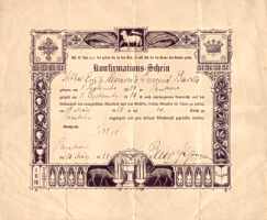 Konfirmation 1899