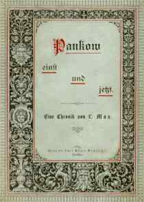 Pankow-Chronik 1894